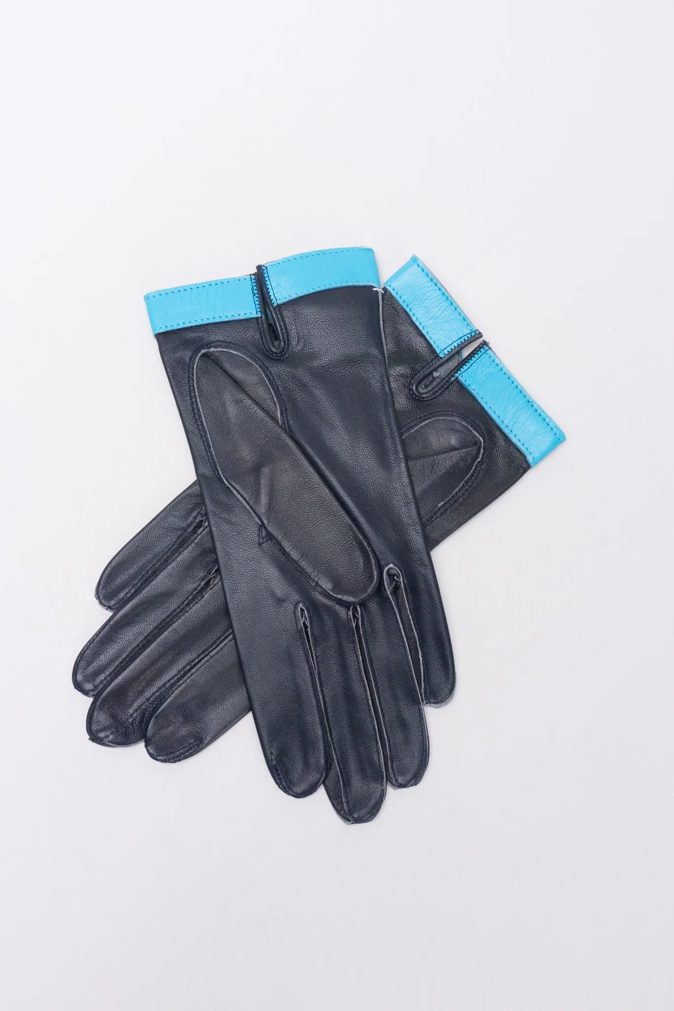 Contrast Trim Gloves