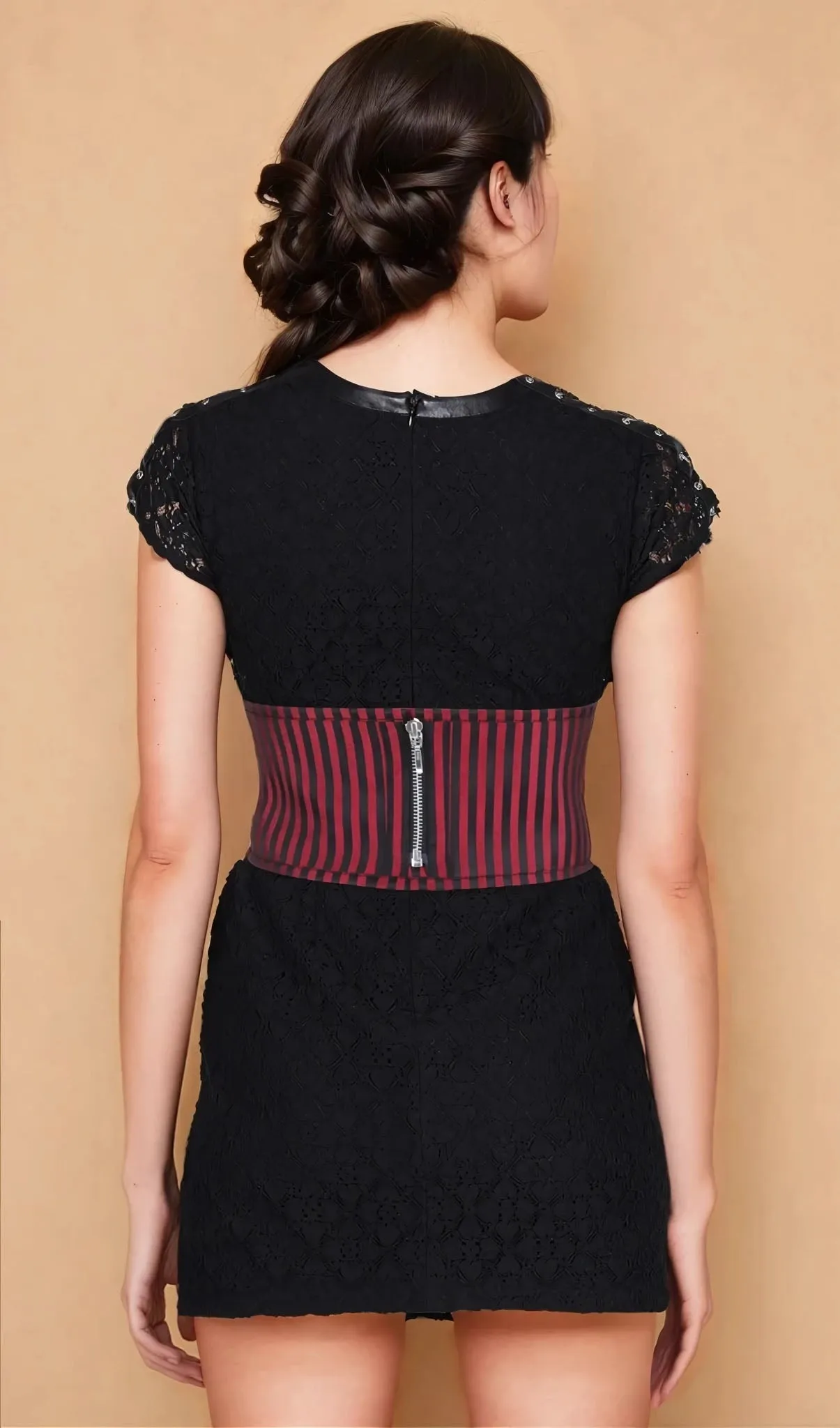 Corinne Brocade Corset Inspired Belt