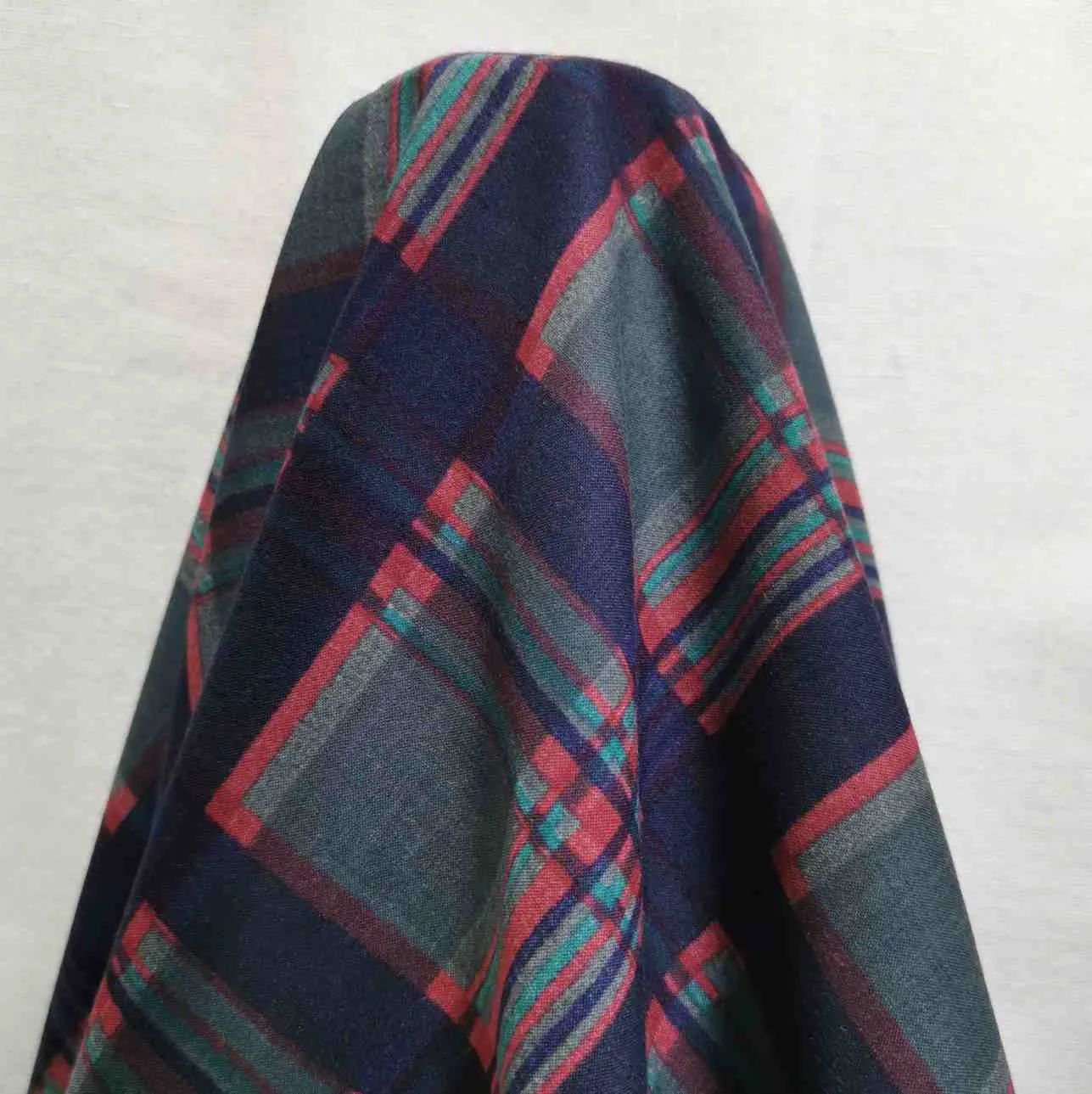 Cotton, Navy Check