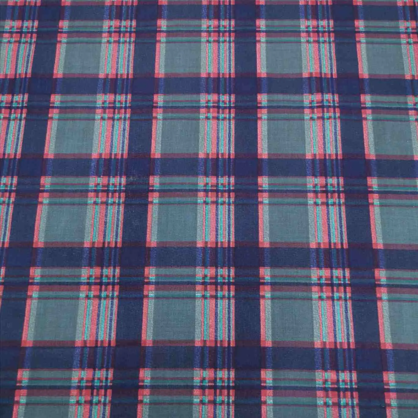 Cotton, Navy Check