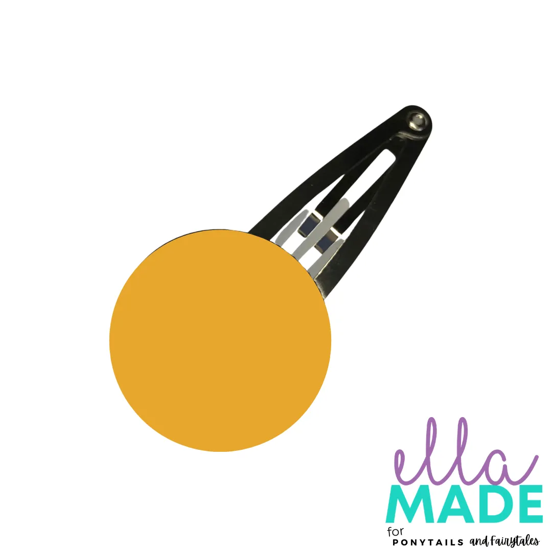 Covered Buttons: Solid Colours - Gold