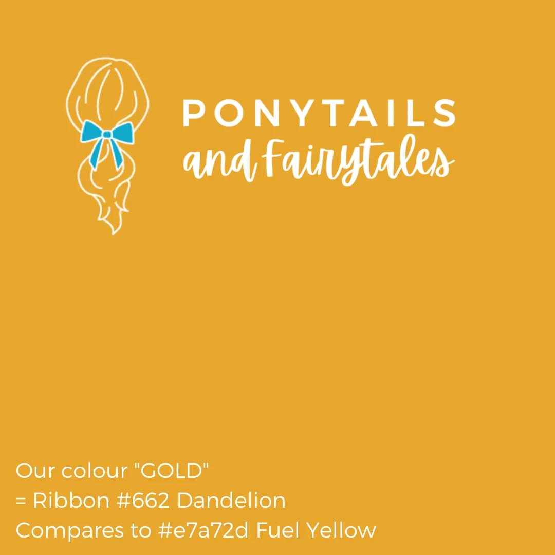 Covered Buttons: Solid Colours - Gold