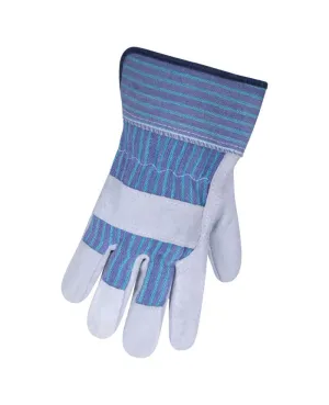 Cowsplit Leather Gloves: Durable Hand Protection for Industrial Workers & DIY Enthusiasts – Enhanced Grip, Comfort, and Breathability