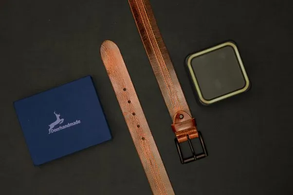 Crazy Horse Leather Belt