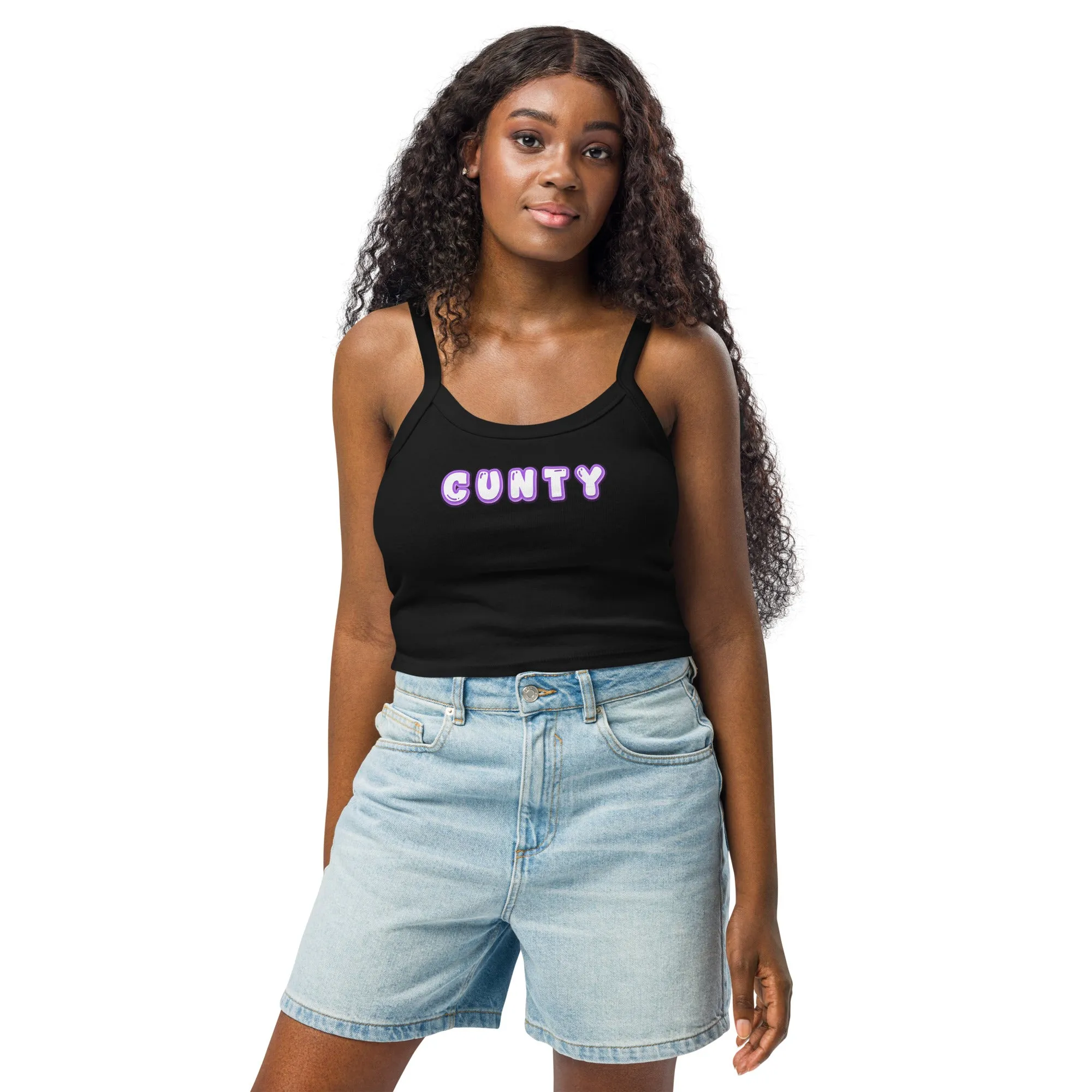 Cunty - Ribbed Tank Top