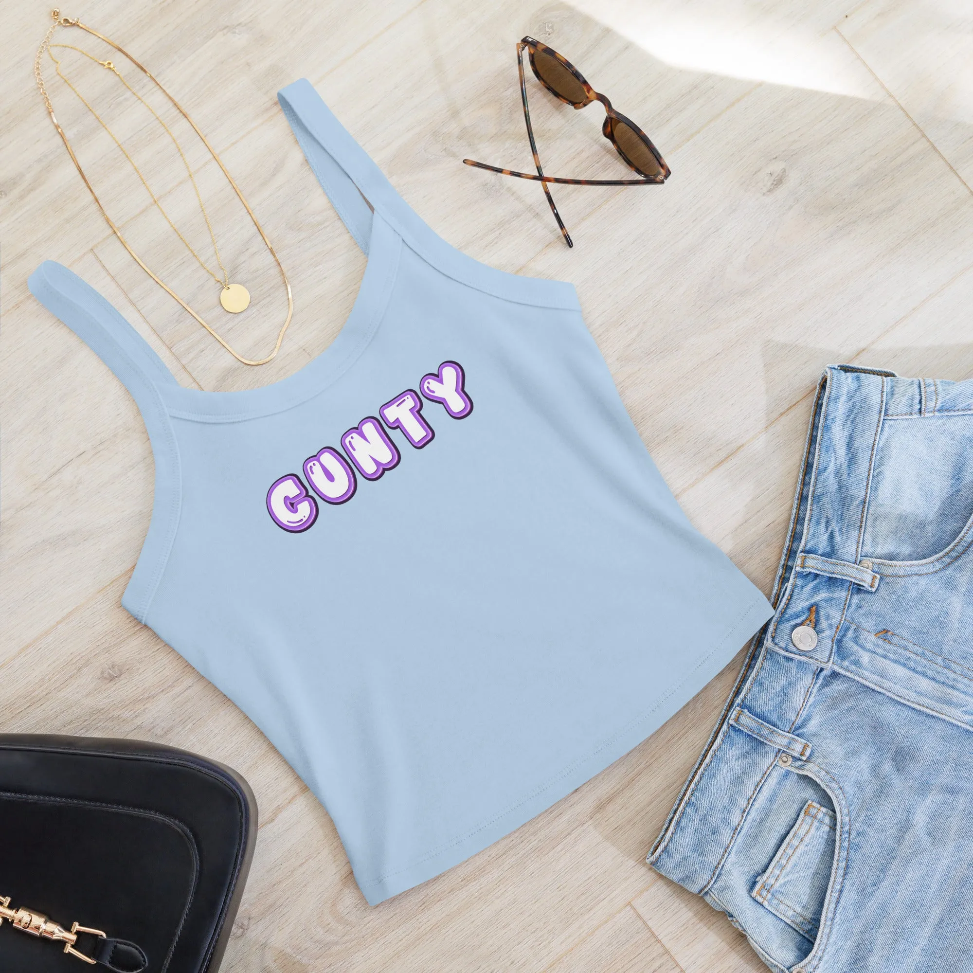 Cunty - Ribbed Tank Top
