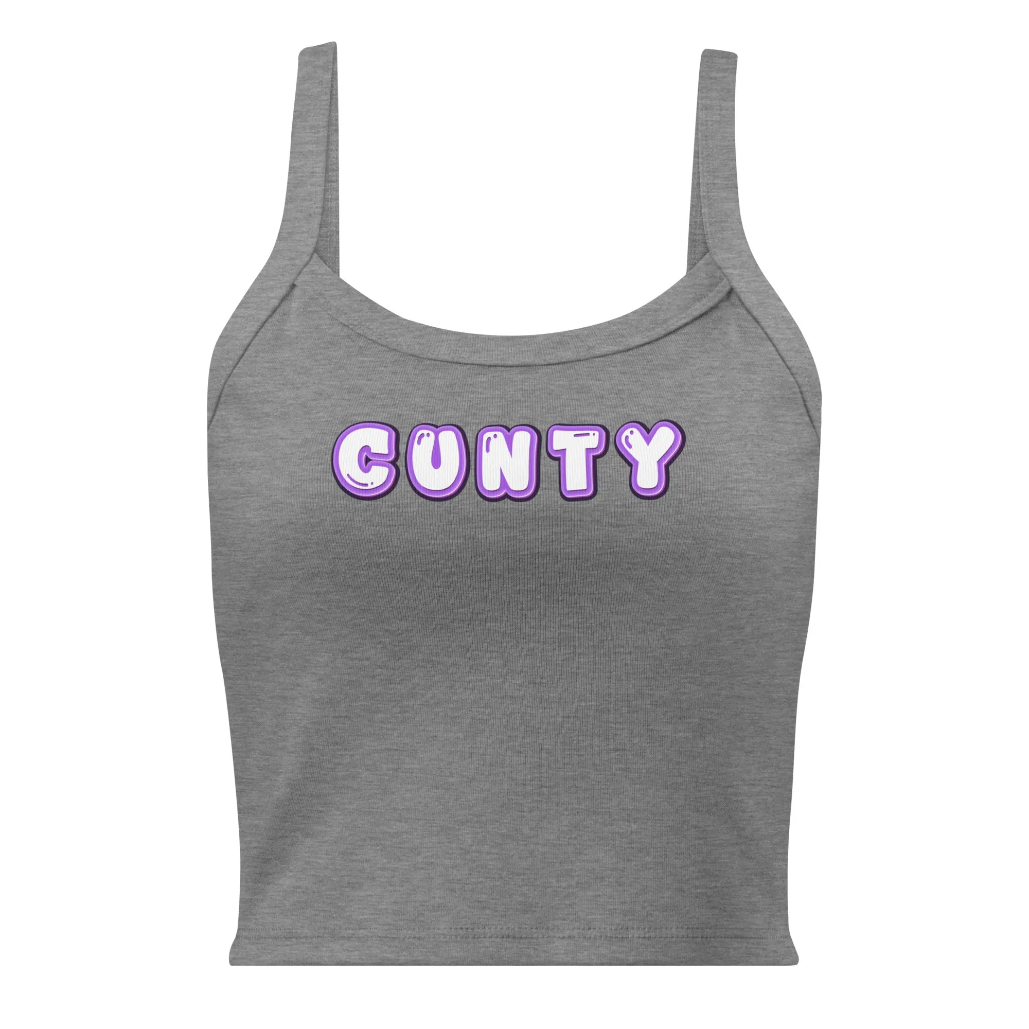 Cunty - Ribbed Tank Top