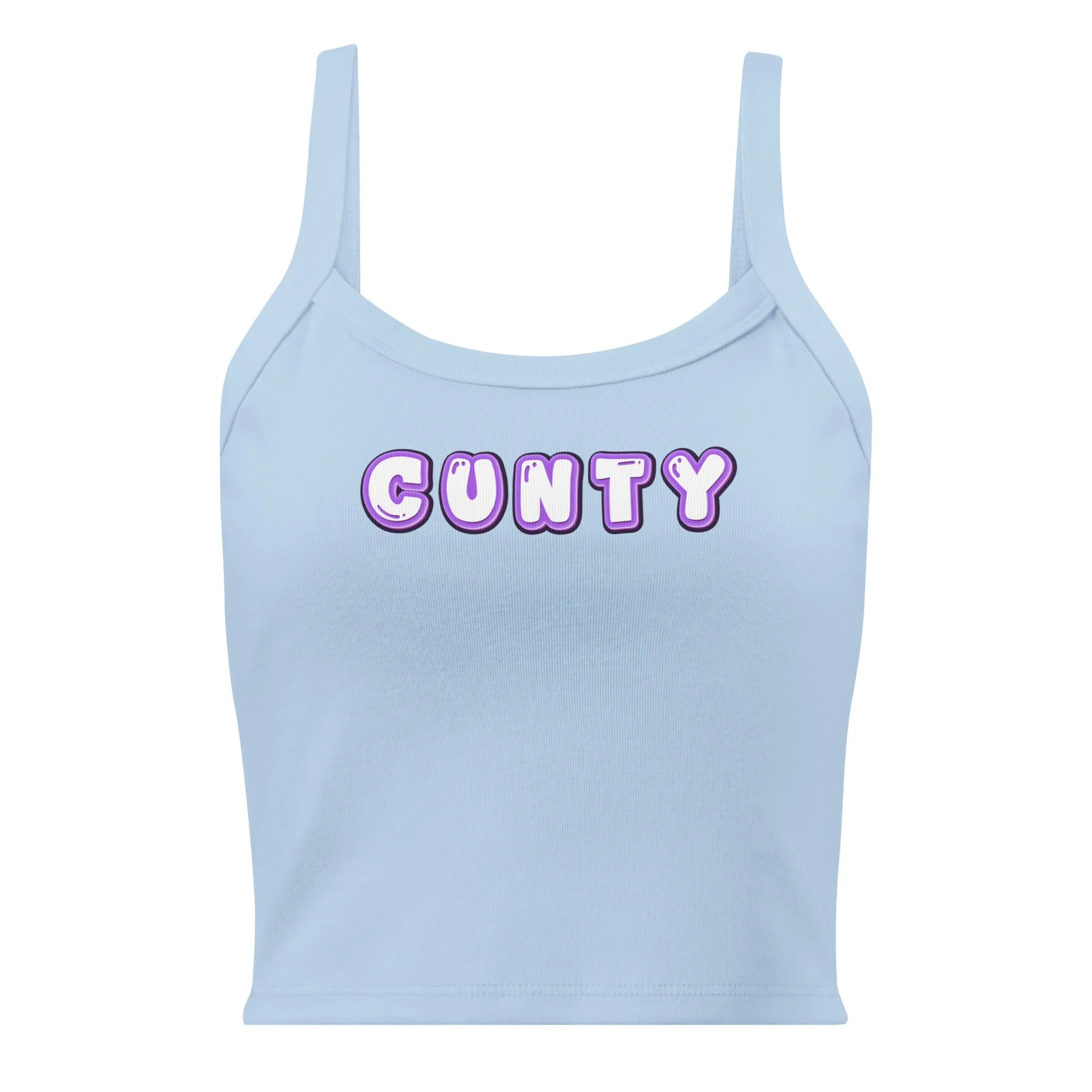 Cunty - Ribbed Tank Top