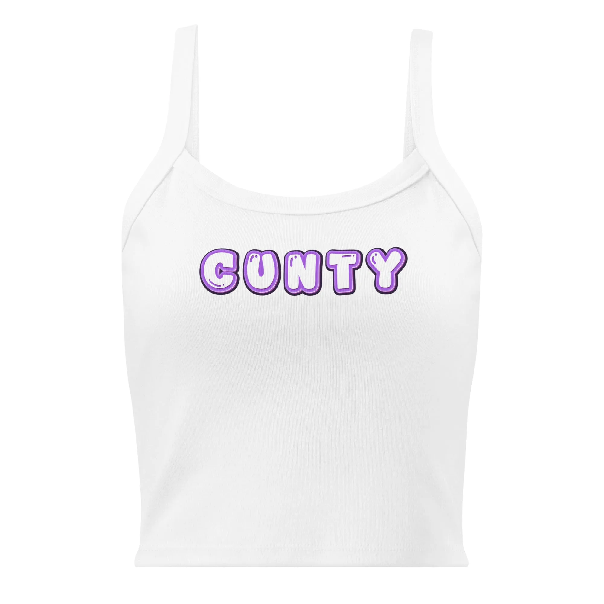 Cunty - Ribbed Tank Top