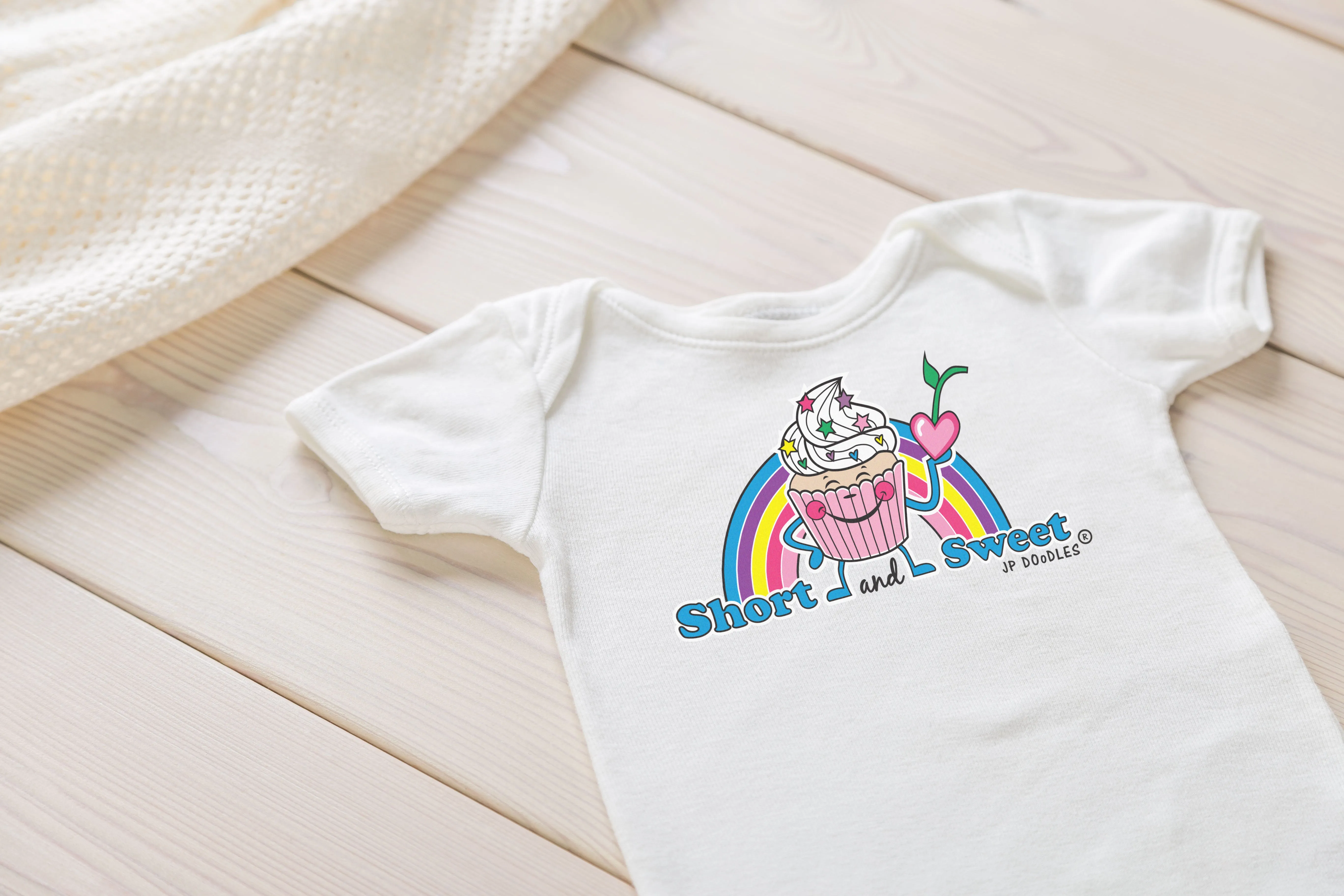 Cupcake Baby Bodysuit