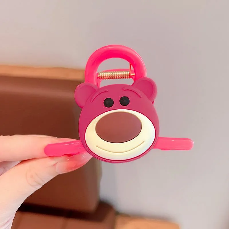 Cutie Cartoon Pink Hair Claw