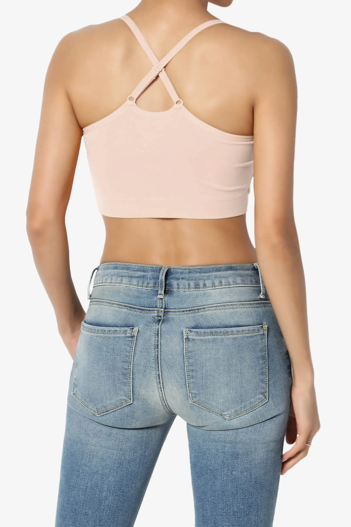Dassie Padded Cross Back Bra Top