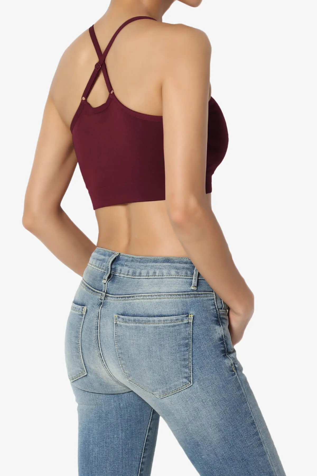 Dassie Padded Cross Back Bra Top