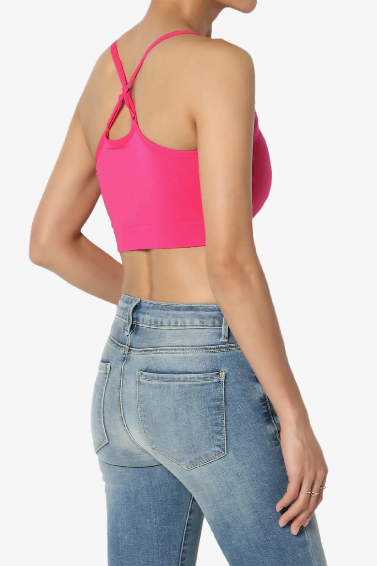 Dassie Padded Cross Back Bra Top