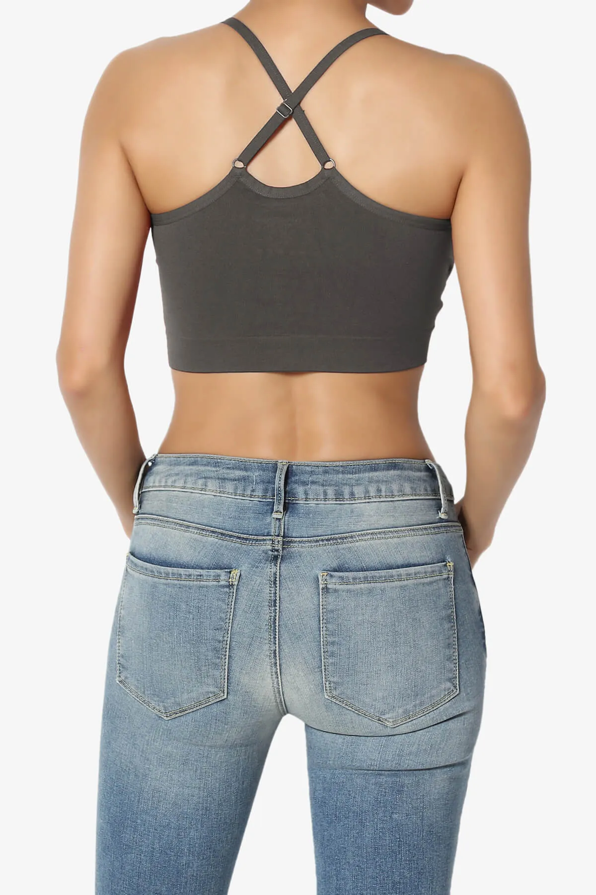 Dassie Padded Cross Back Bra Top
