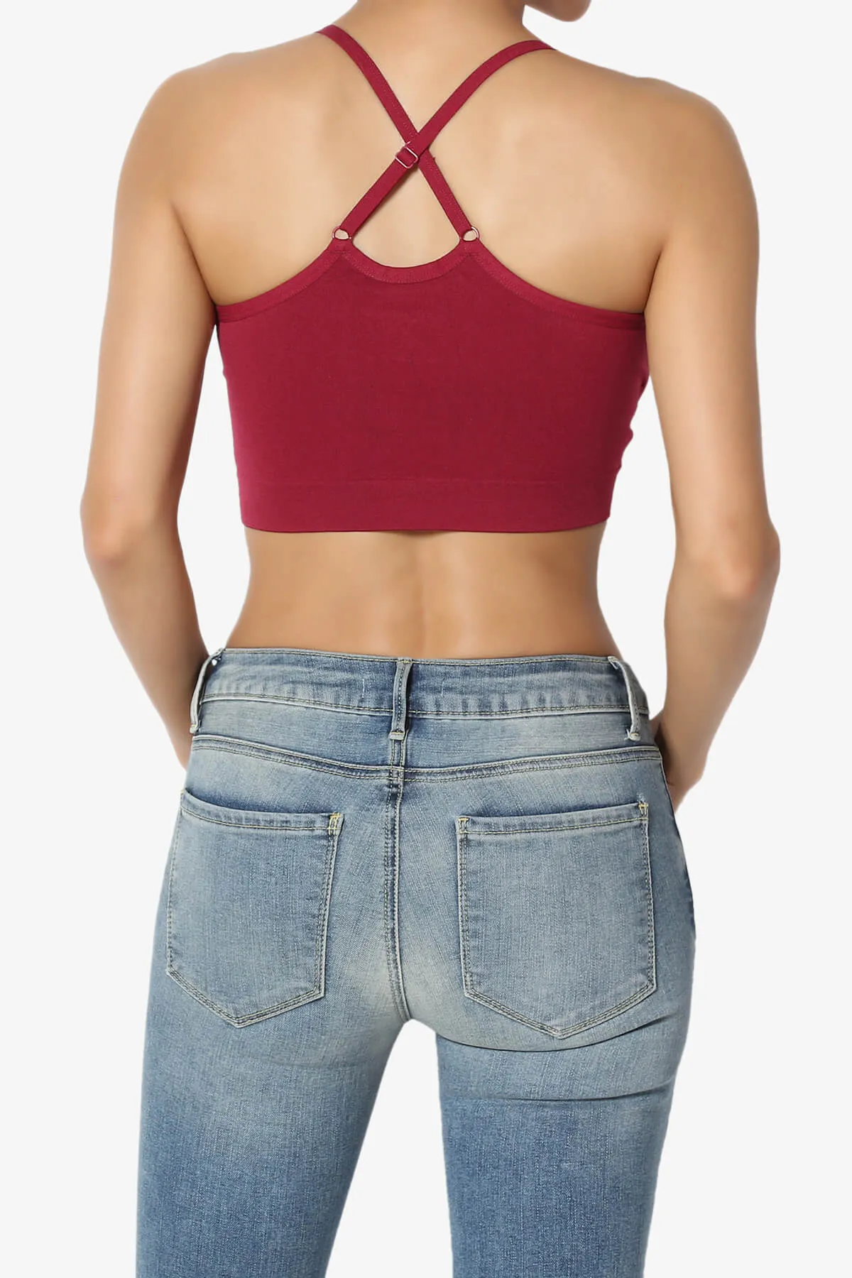 Dassie Padded Cross Back Bra Top