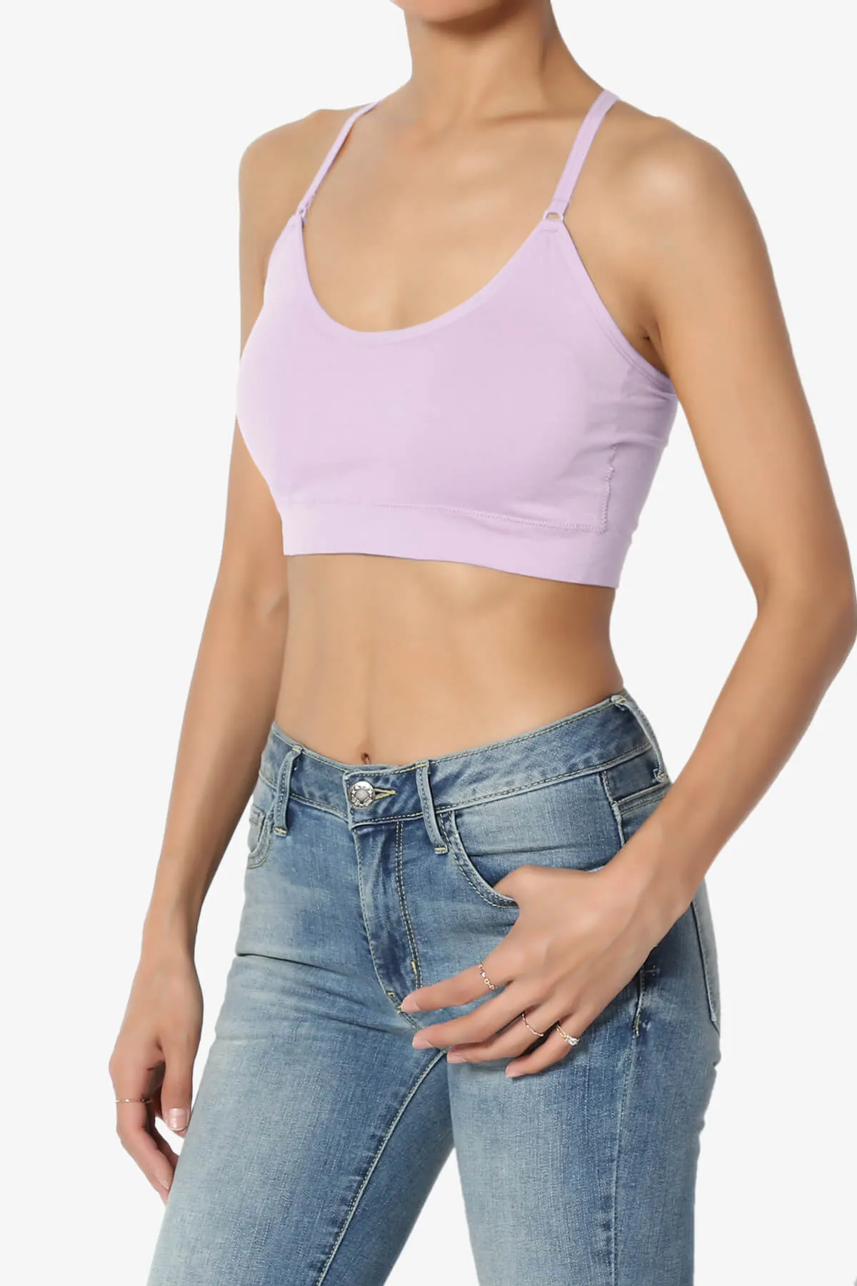 Dassie Padded Cross Back Bra Top