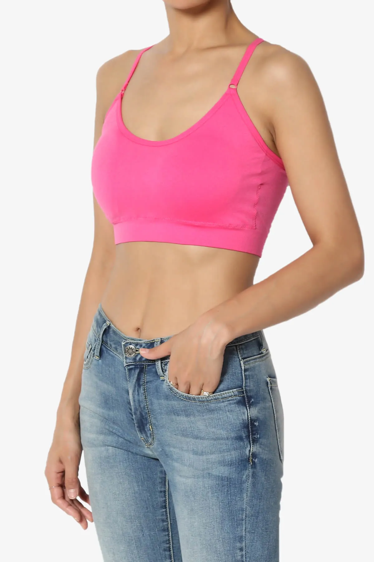Dassie Padded Cross Back Bra Top