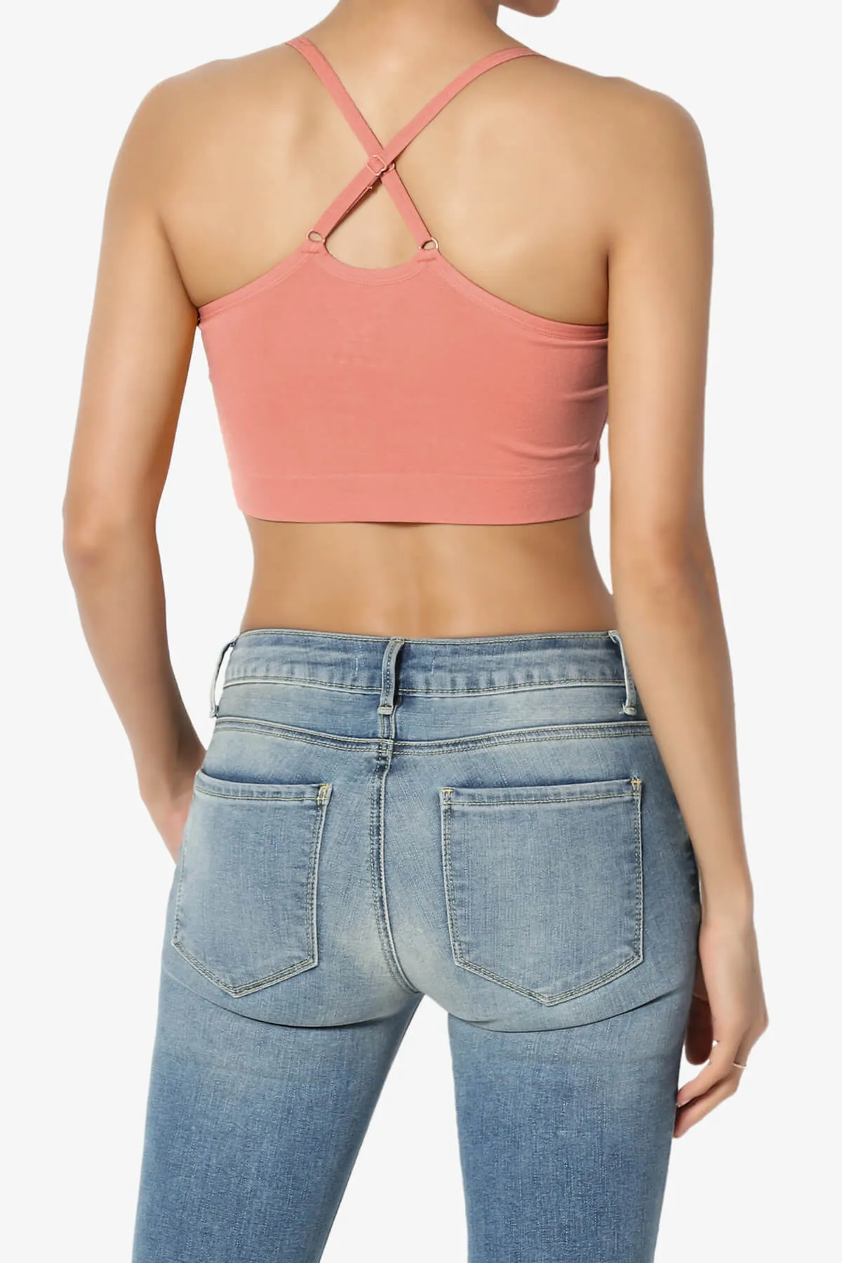 Dassie Padded Cross Back Bra Top