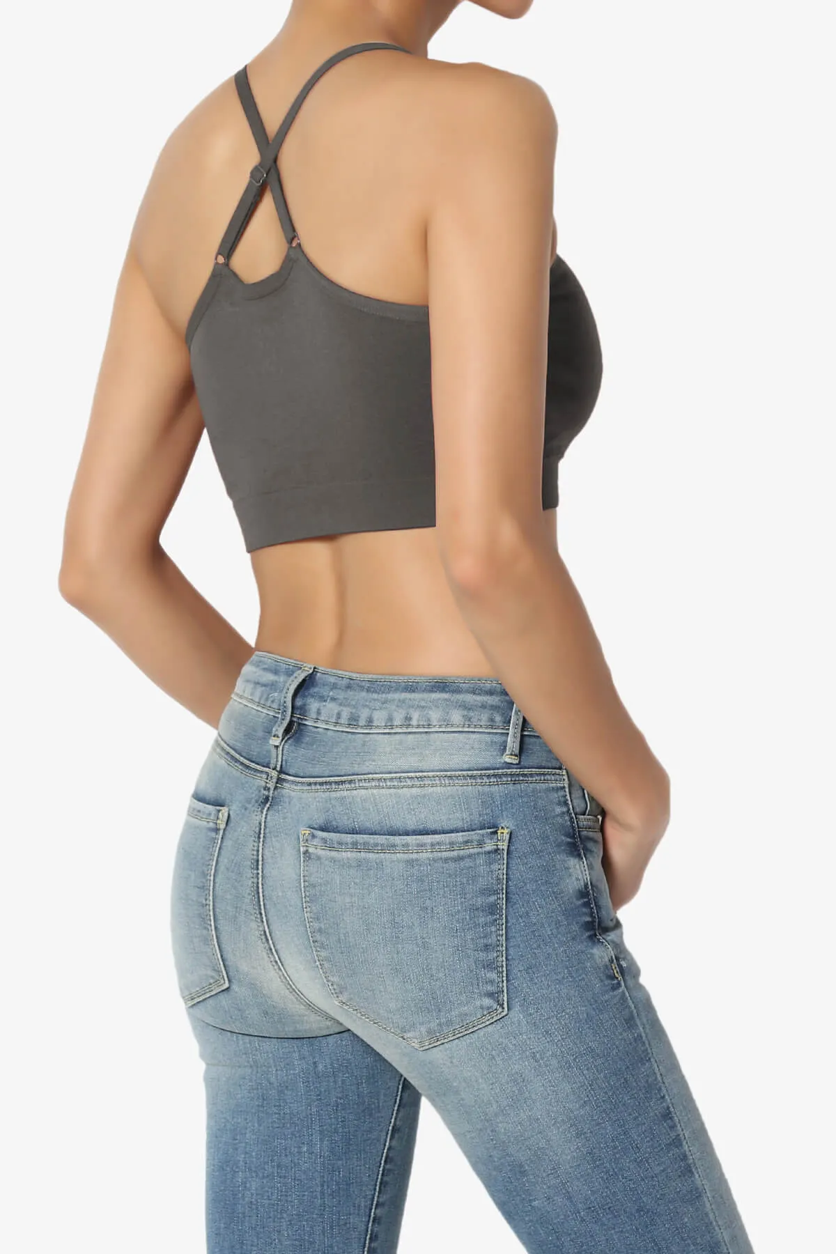 Dassie Padded Cross Back Bra Top