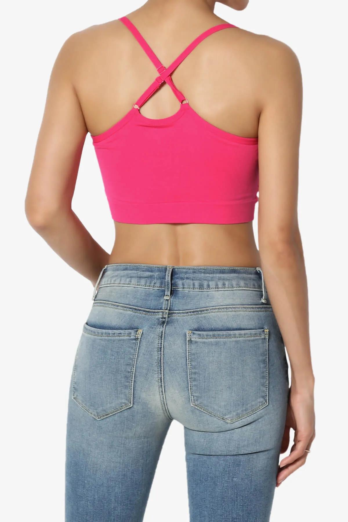 Dassie Padded Cross Back Bra Top