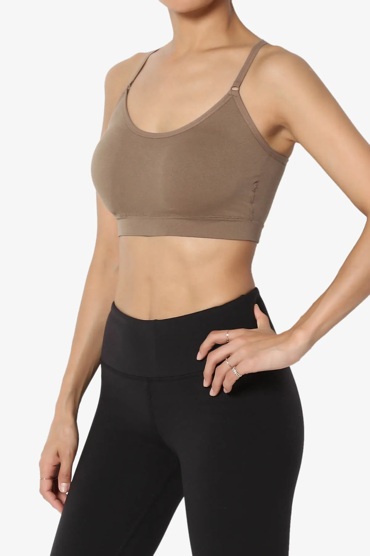 Dassie Padded Cross Back Bra Top
