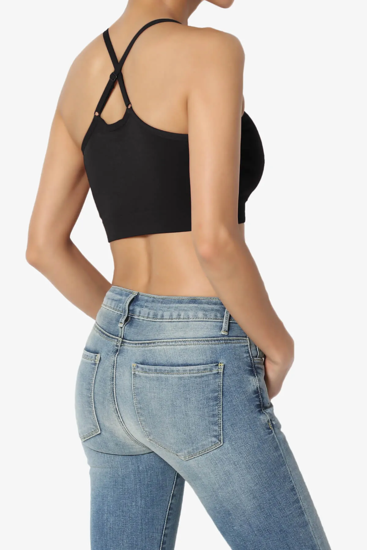 Dassie Padded Cross Back Bra Top