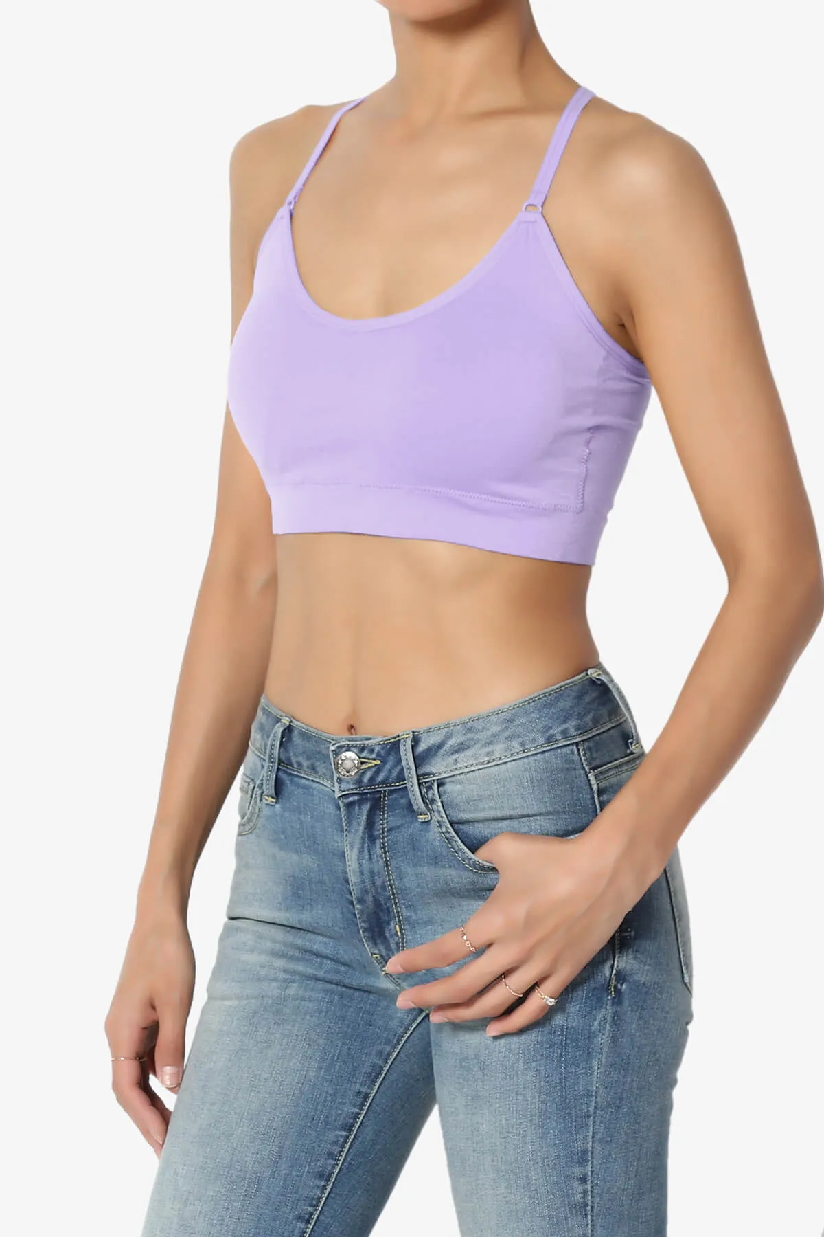 Dassie Padded Cross Back Bra Top