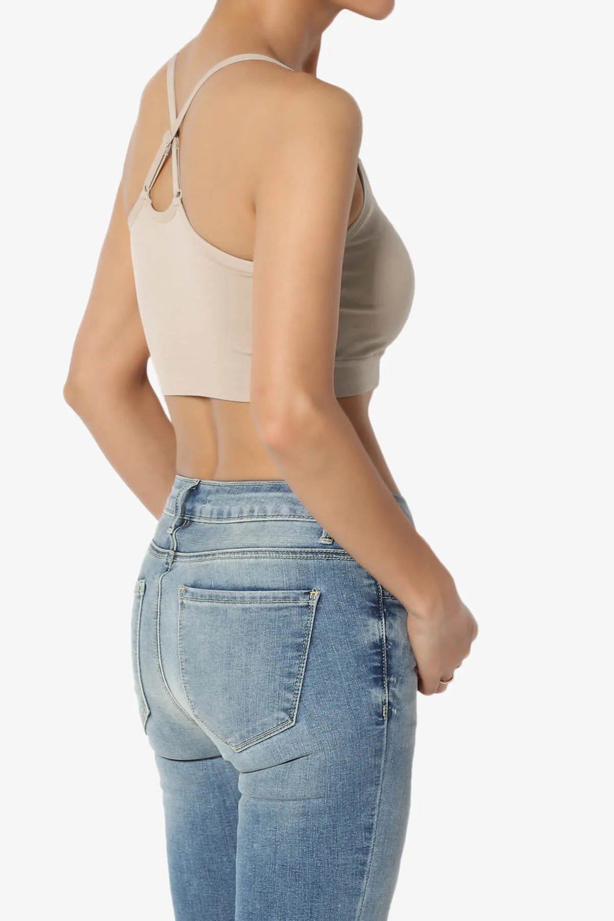 Dassie Padded Cross Back Bra Top