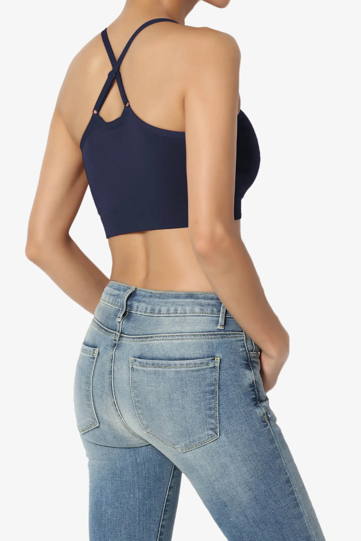 Dassie Padded Cross Back Bra Top