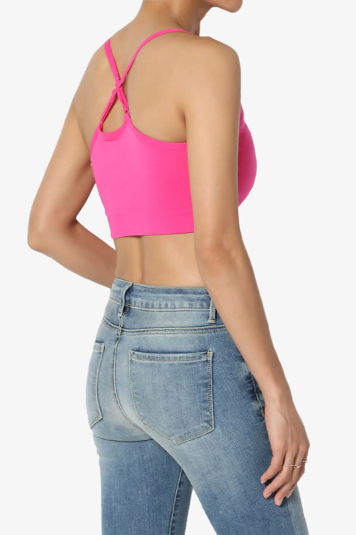 Dassie Padded Cross Back Bra Top