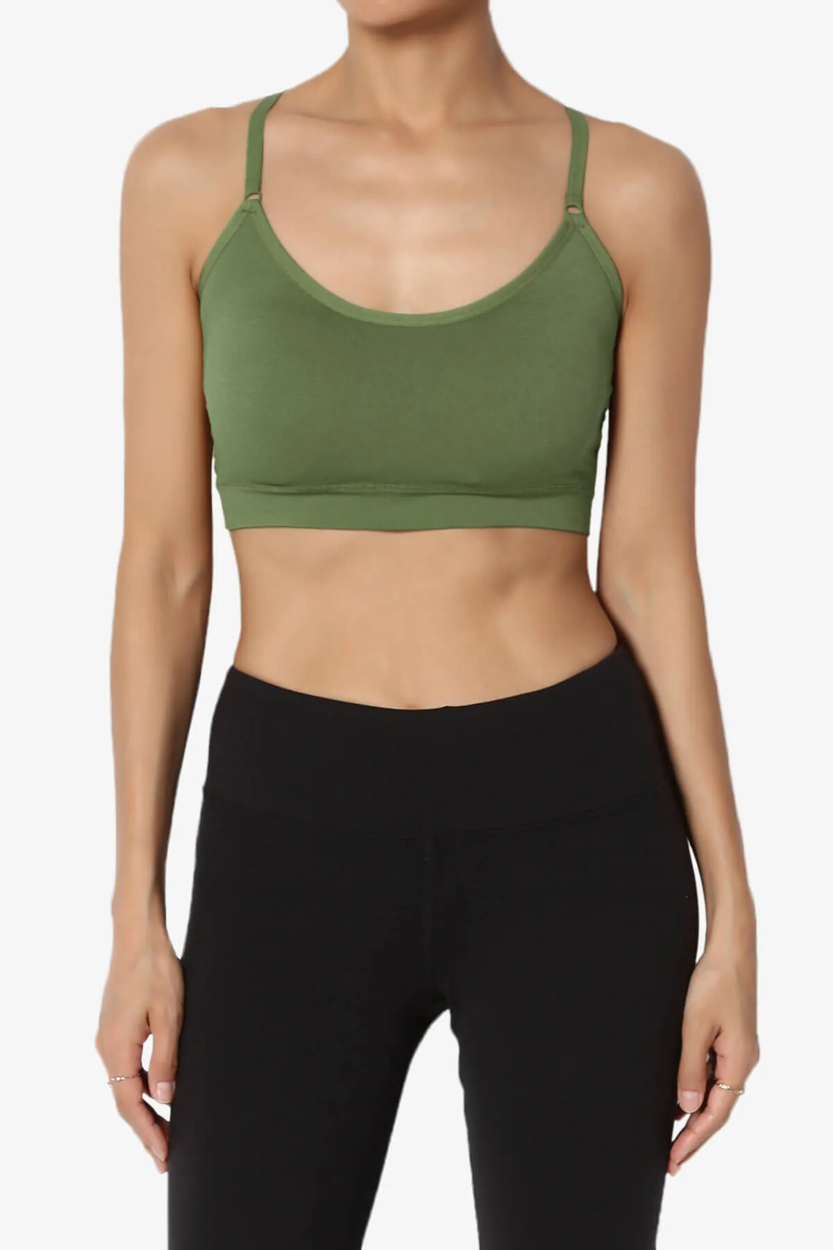 Dassie Padded Cross Back Bra Top