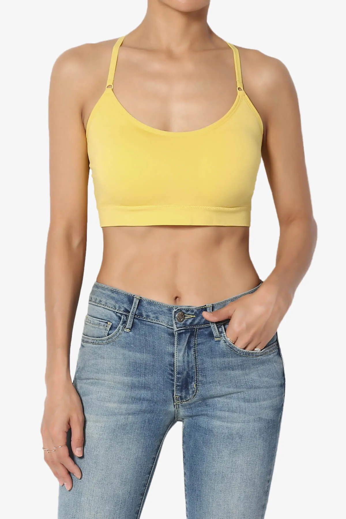 Dassie Padded Cross Back Bra Top