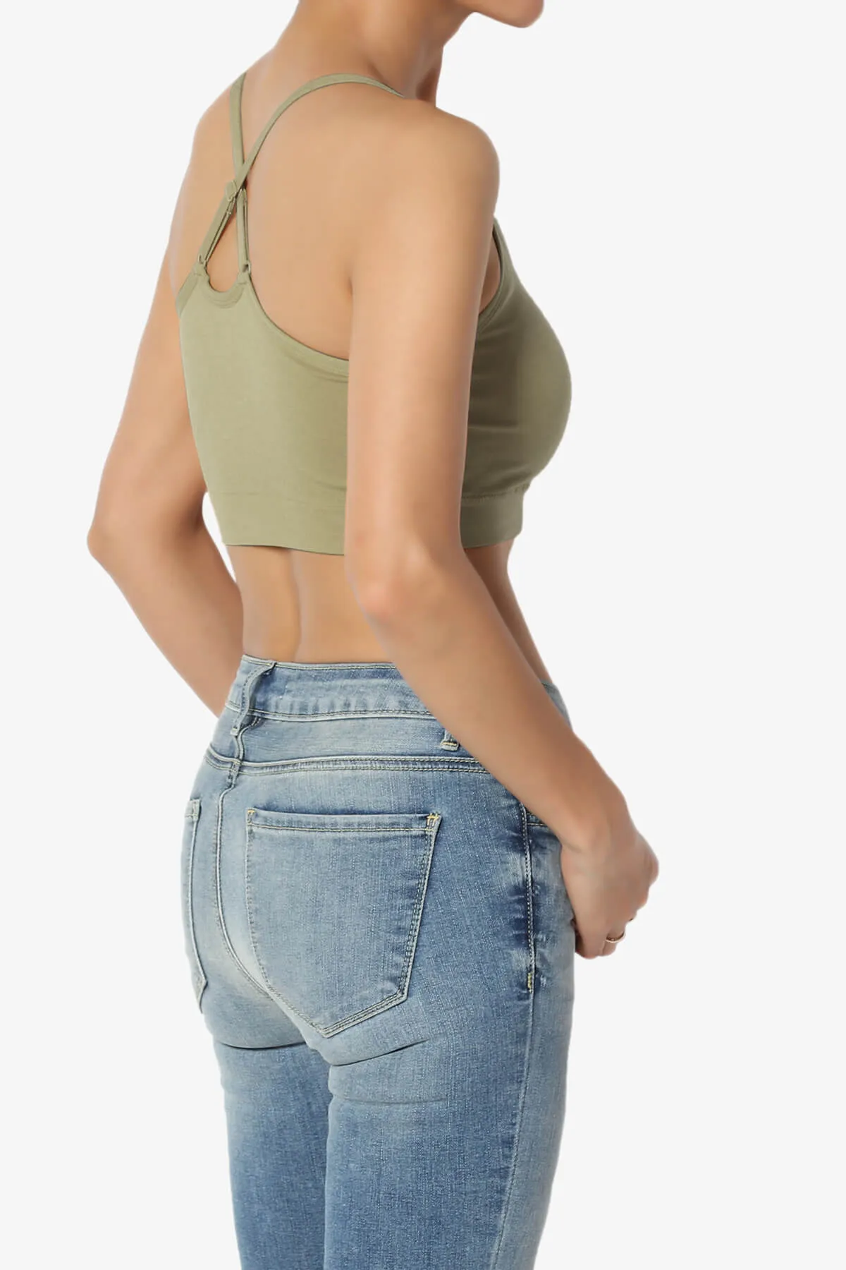 Dassie Padded Cross Back Bra Top