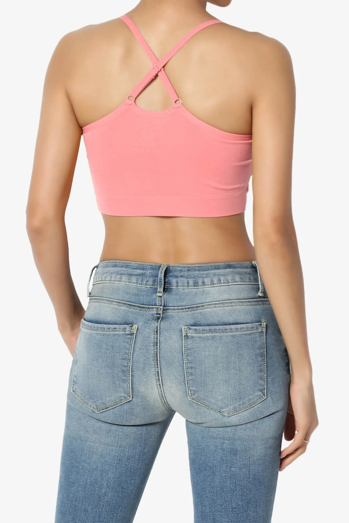 Dassie Padded Cross Back Bra Top