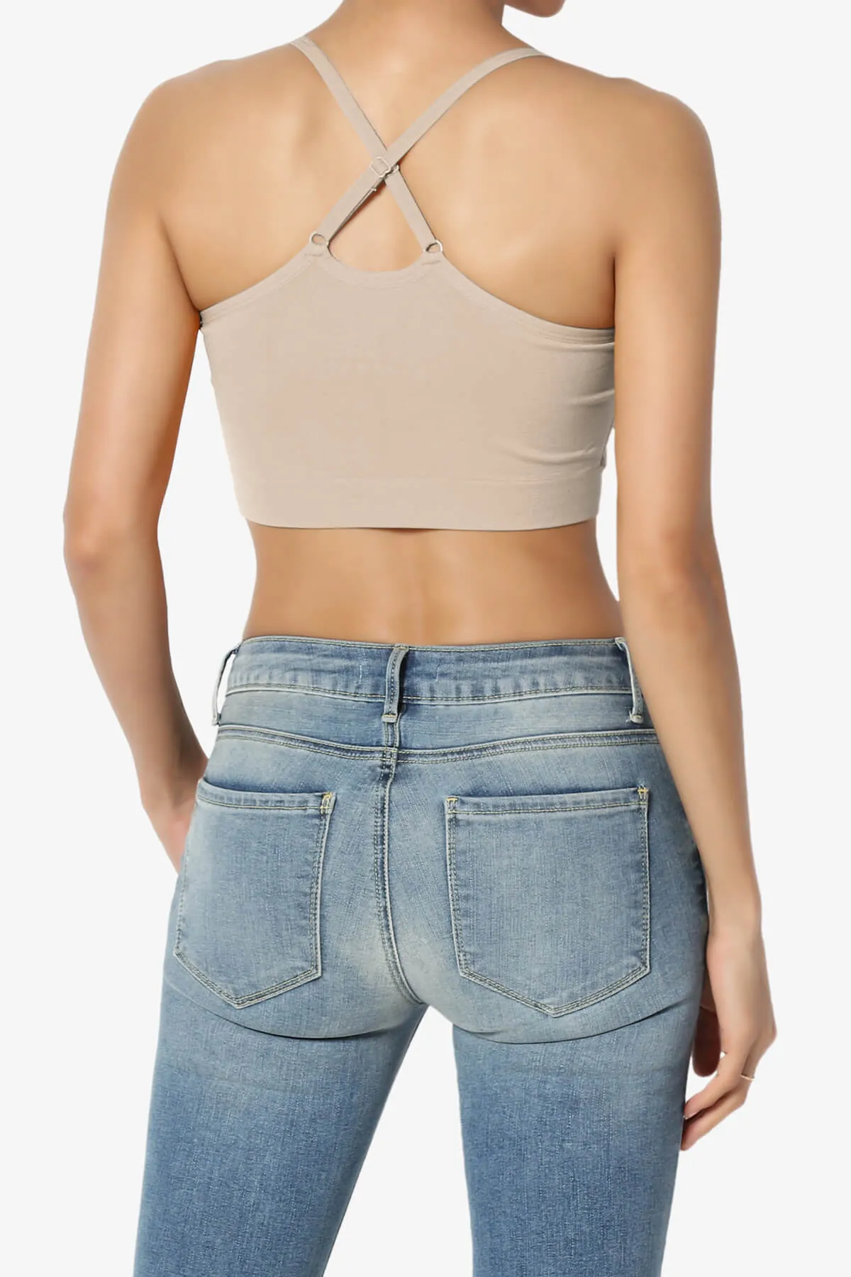 Dassie Padded Cross Back Bra Top