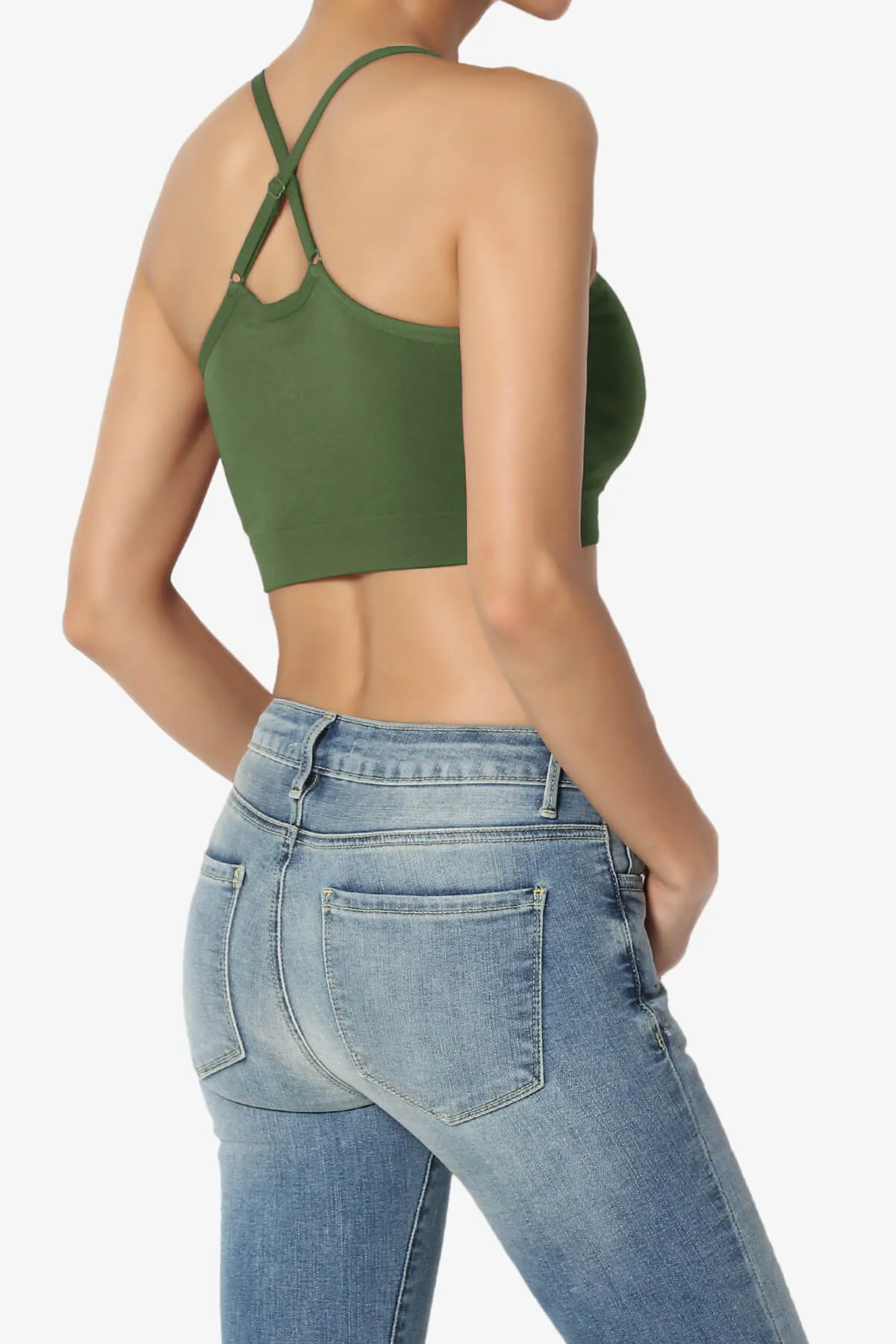 Dassie Padded Cross Back Bra Top