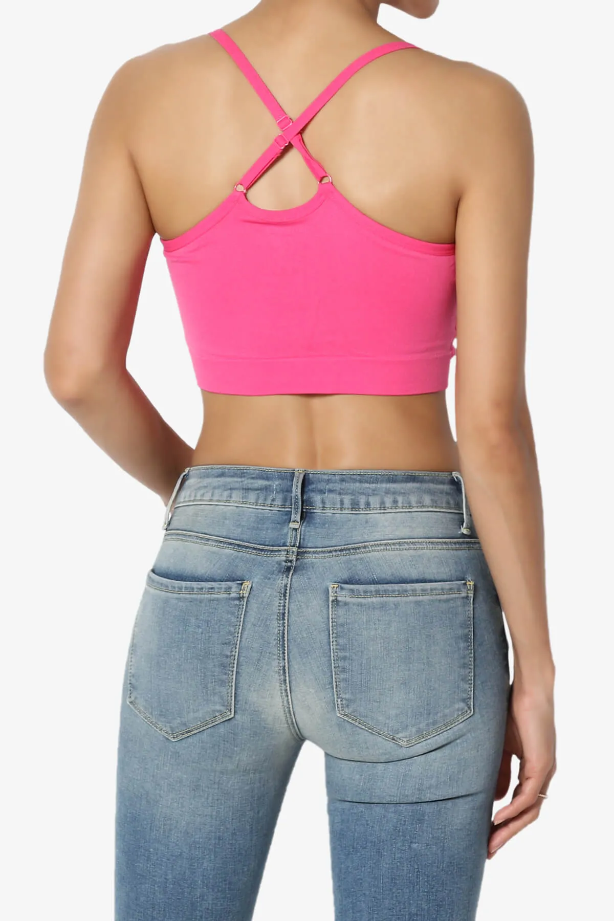 Dassie Padded Cross Back Bra Top