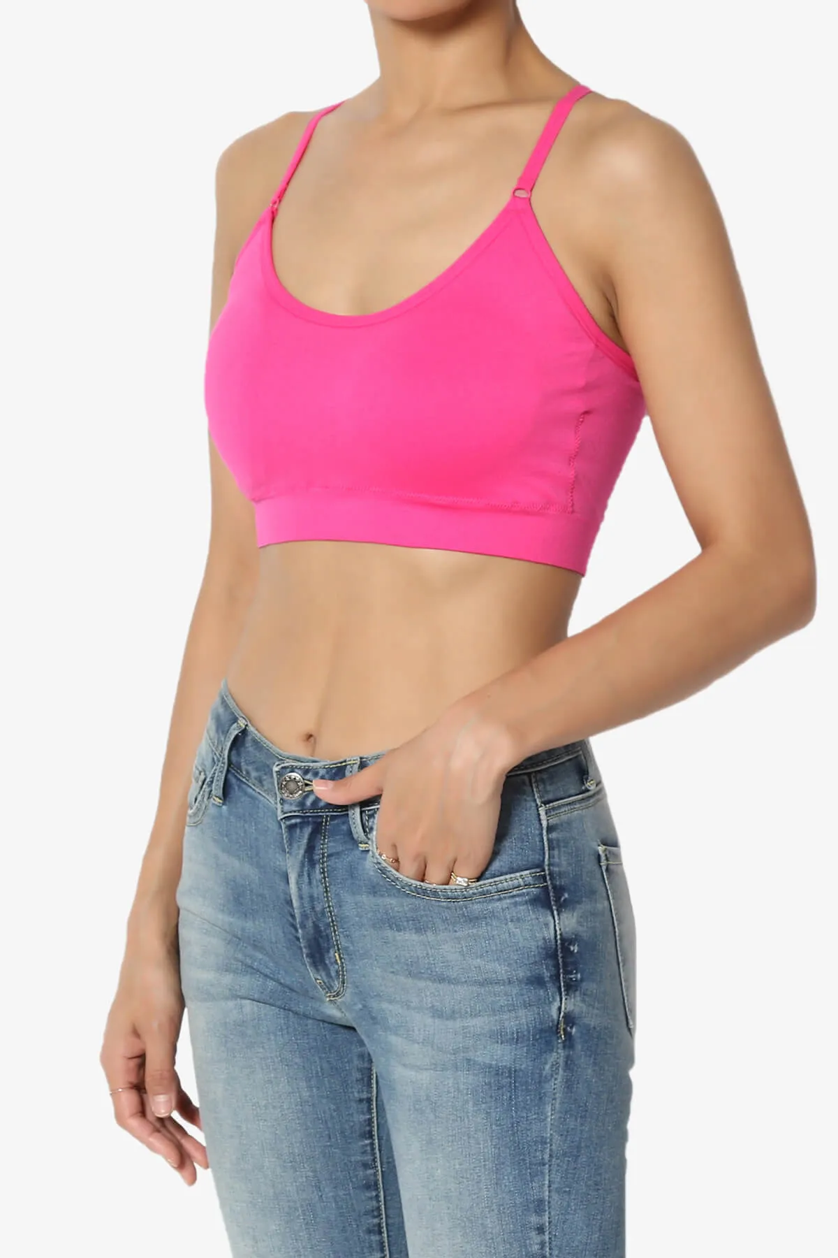 Dassie Padded Cross Back Bra Top