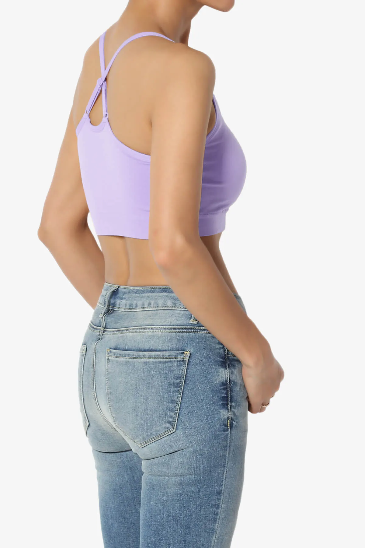 Dassie Padded Cross Back Bra Top