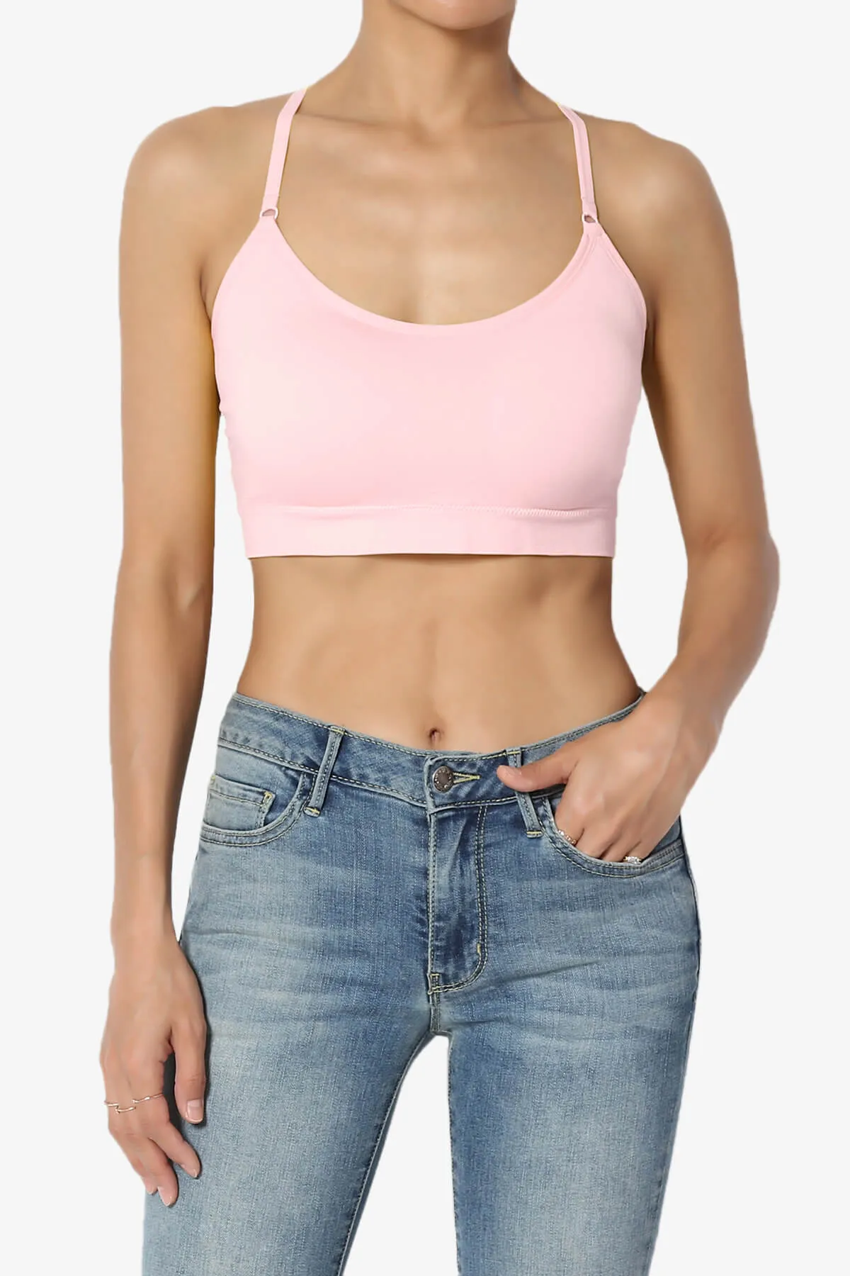 Dassie Padded Cross Back Bra Top
