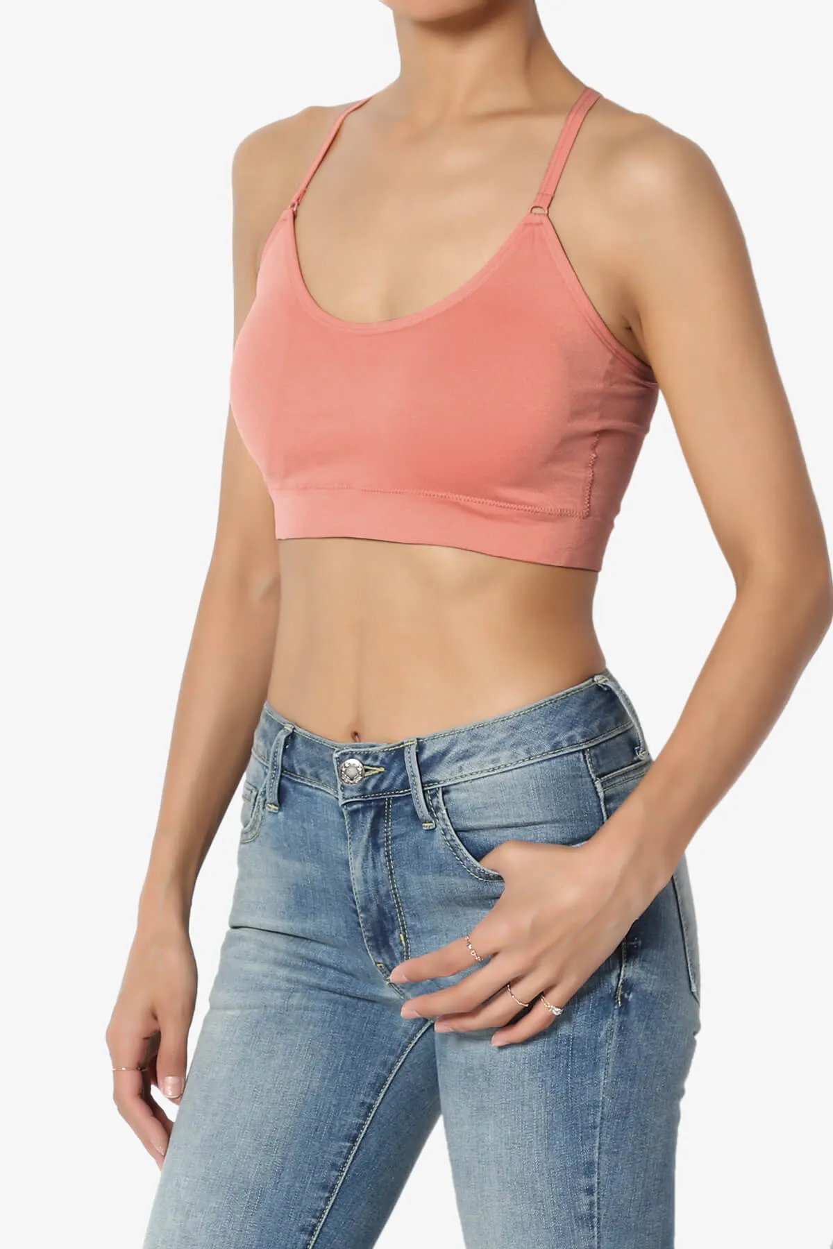 Dassie Padded Cross Back Bra Top