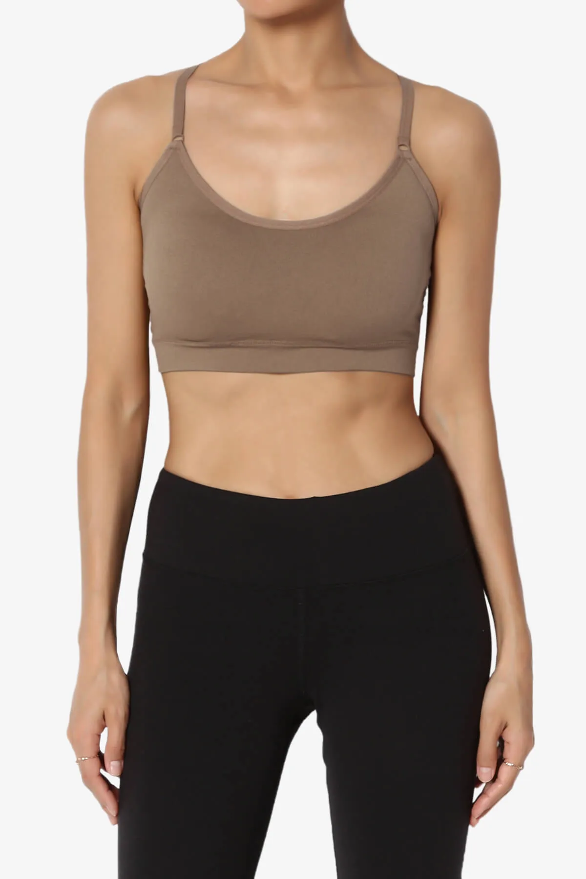 Dassie Padded Cross Back Bra Top