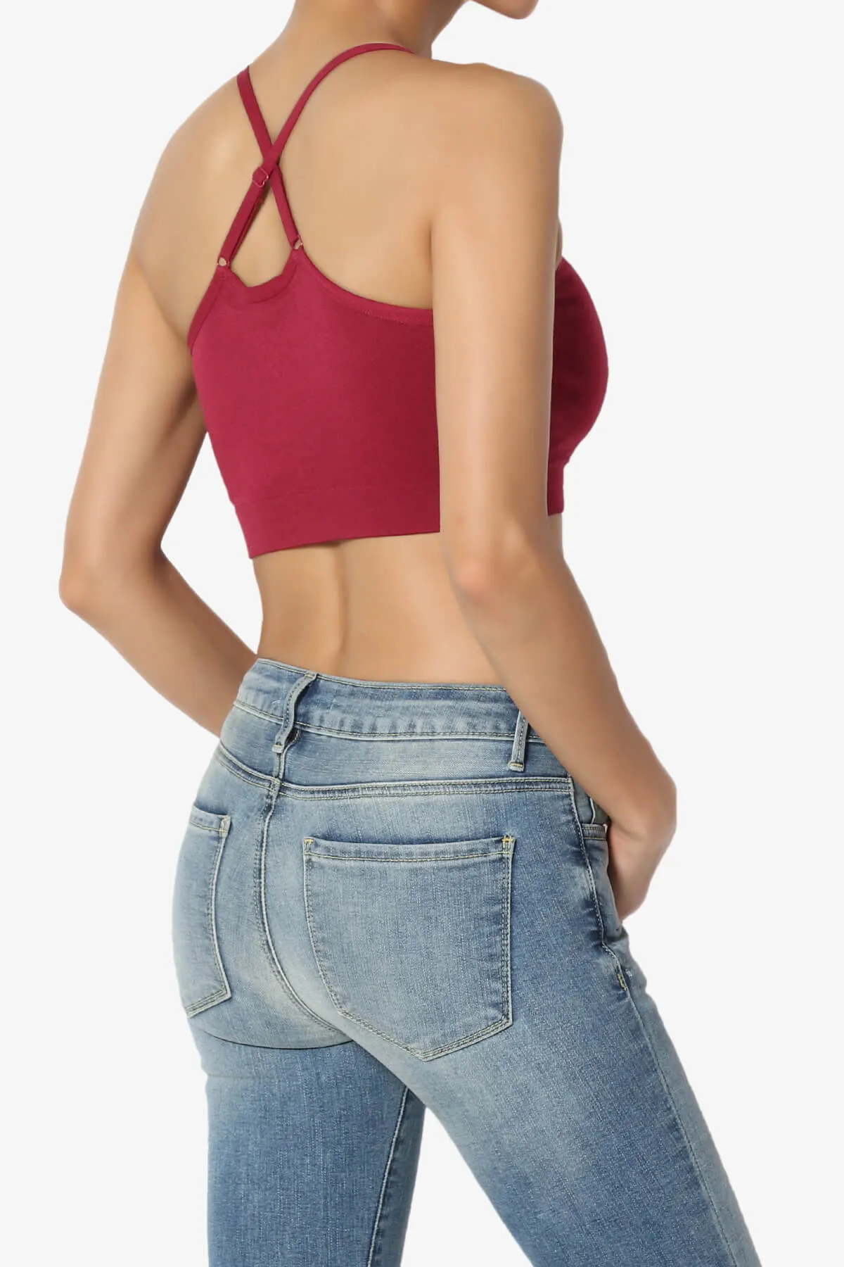 Dassie Padded Cross Back Bra Top