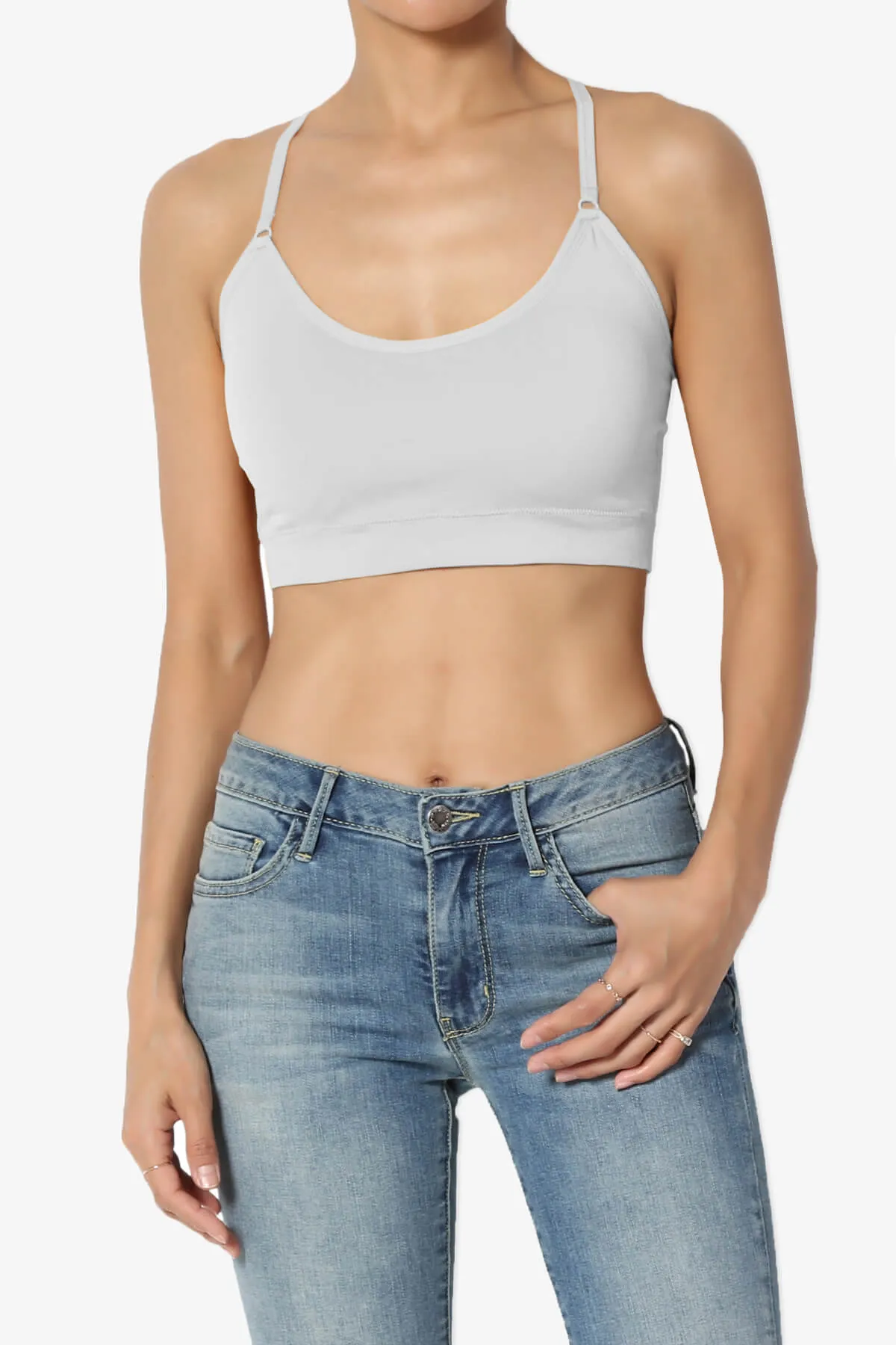 Dassie Padded Cross Back Bra Top