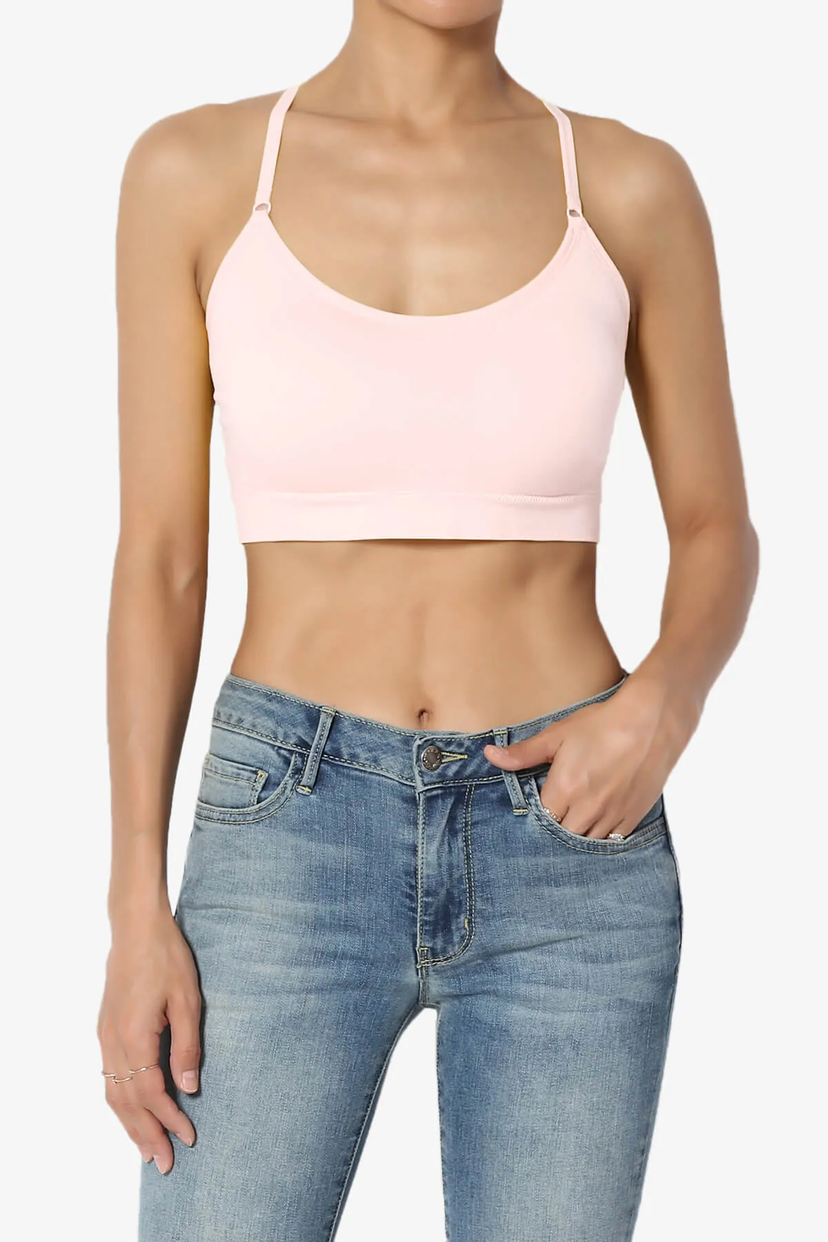 Dassie Padded Cross Back Bra Top
