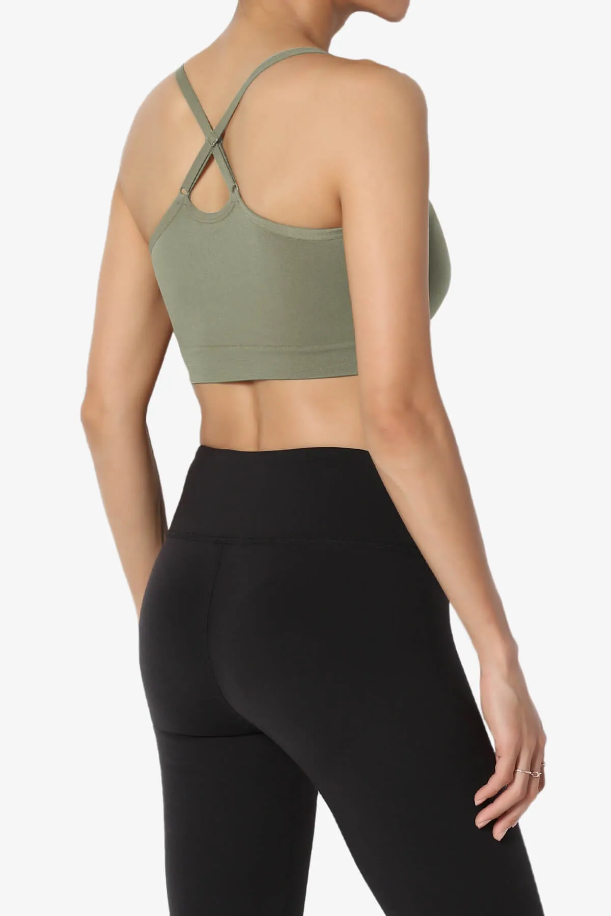 Dassie Padded Cross Back Bra Top