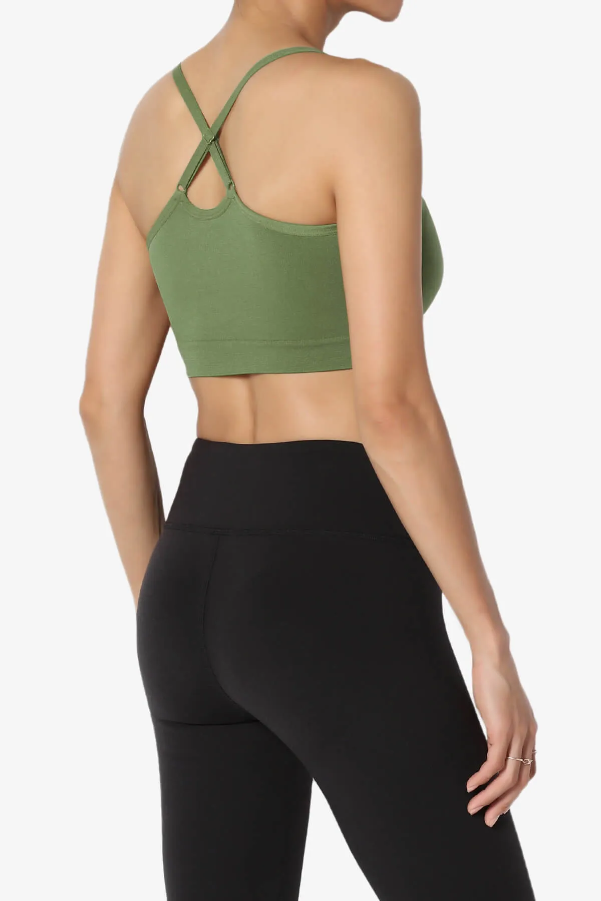 Dassie Padded Cross Back Bra Top