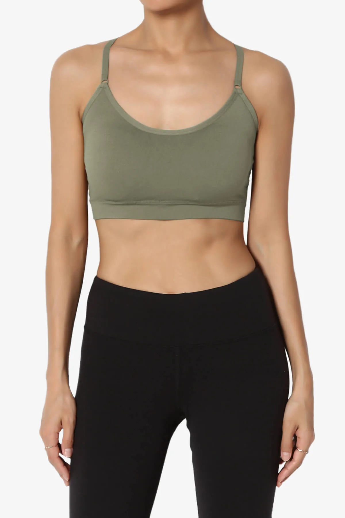 Dassie Padded Cross Back Bra Top