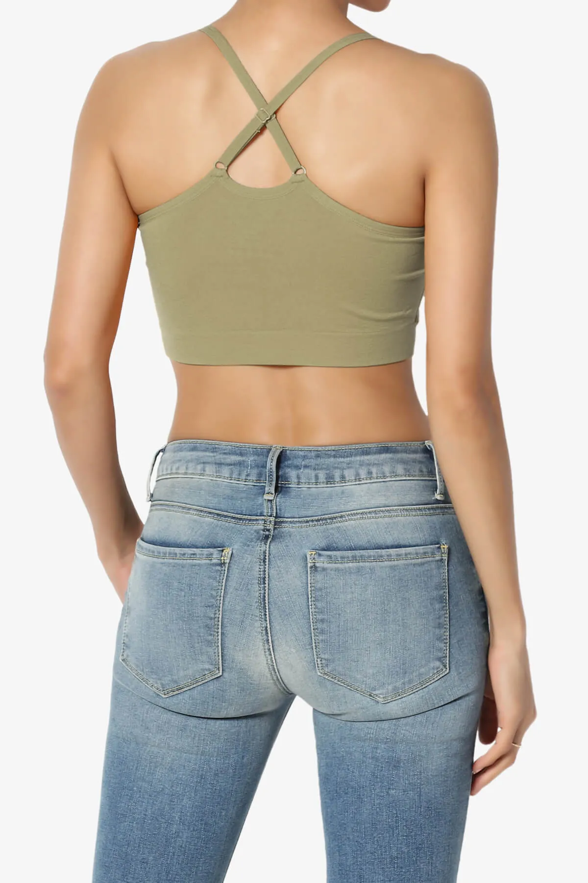 Dassie Padded Cross Back Bra Top